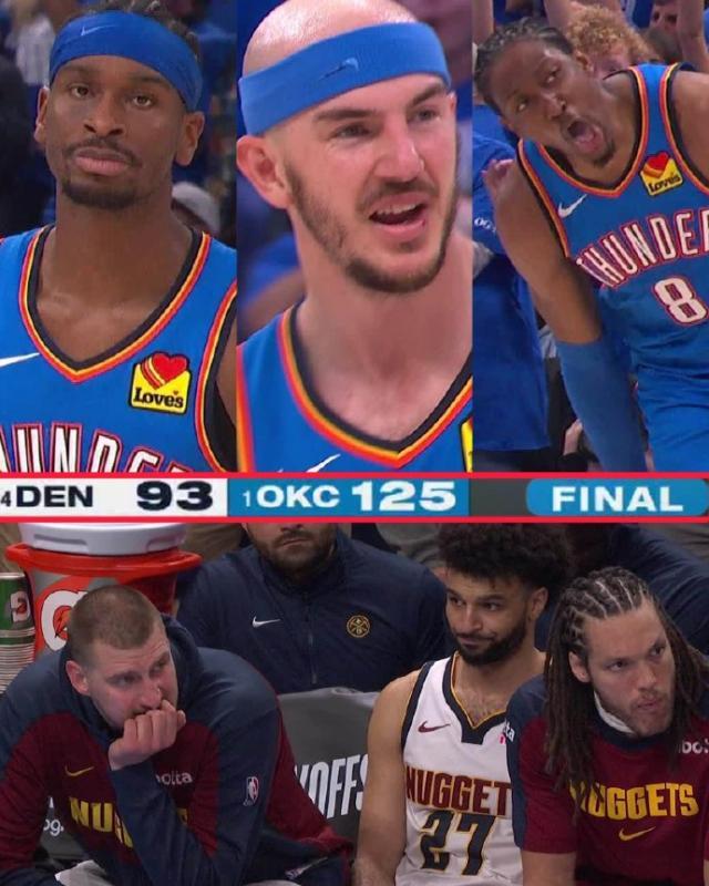 史上最年轻西决球队！雷霆熬过掘金抢七淬炼